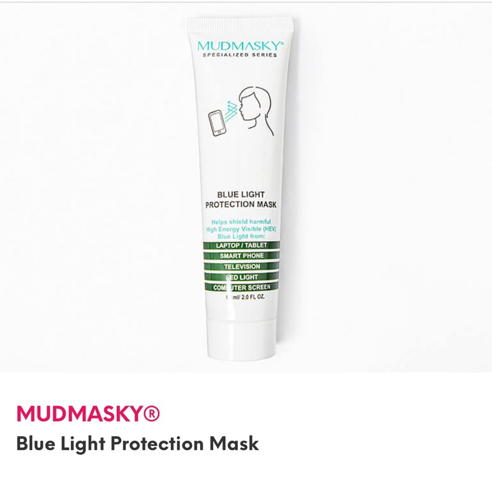 New.  Sealed. Mudmasky‎ blue light protection mask 2 fl oz